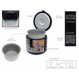 Nồi cơm điện Sharp KS-NR191STV - 1.8L - Chống dính (Xám)