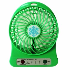 Quạt Sạc Để Bàn USB Mini Fan (Xanh Lá)