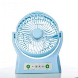 Quạt sạc DP-7605 có đèn led ( 2 viên pin sạc )