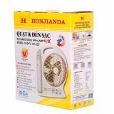 [HCM][NTT] Quạt sạc kiêm đèn sạc HONJIANDA HJD- FL101 LED