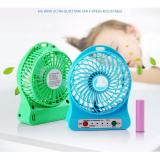 Quạt Sạc Pin 3 Tốc Độ Và 1 Pin Sạc