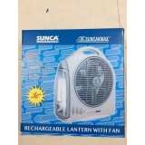 QUẠT SẠC SUNKA SF-299A (Trắng)