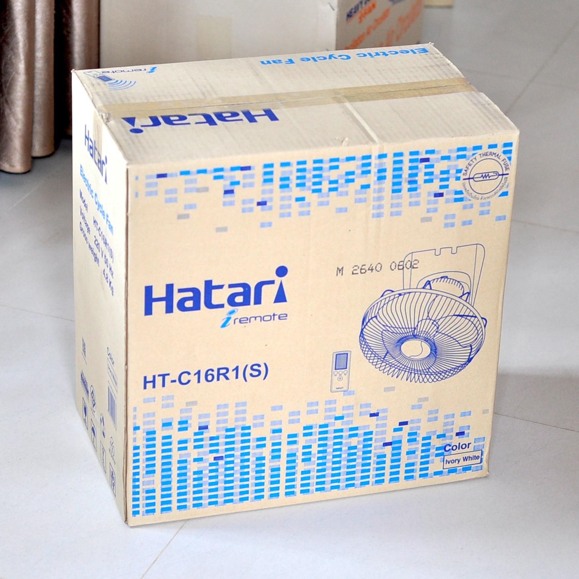 Quạt trần HATARI model HT-C16R1(S)