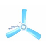 Quạt treo trần Mini 40cm (Trắng phối xanh)