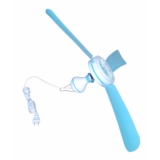 Quạt treo trần Mini 40cm (Trắng phối xanh)