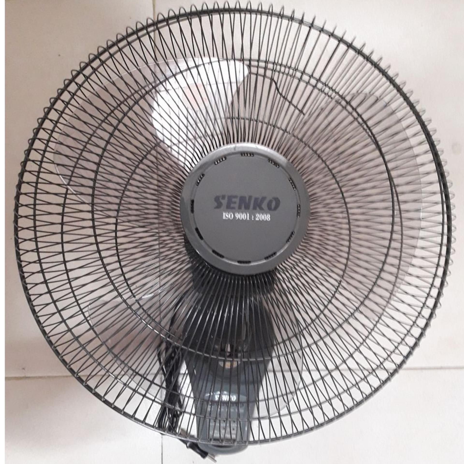 [HCM]Quạt treo tường có remote SENKO TR1428 (MÀU XÁM) (MÃ MỚI TR1683)