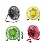 Quạt USB lồng sắt mini nhỏ gọn để văn phòng/bàn học/bàn làm việc tiện lợi mang theo