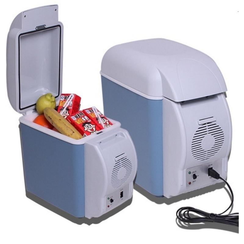 Tủ lạnh mini di động 7.5 lít dùng cho xe hơi, văn phòng nhỏ