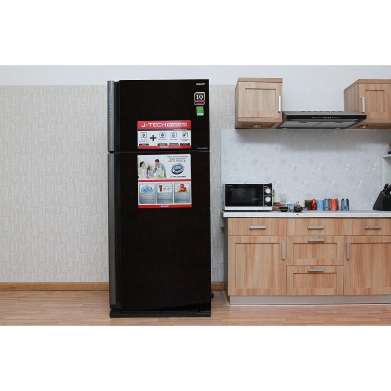 Tủ lạnh Sharp 585 lít SJ-XP590PG-BK