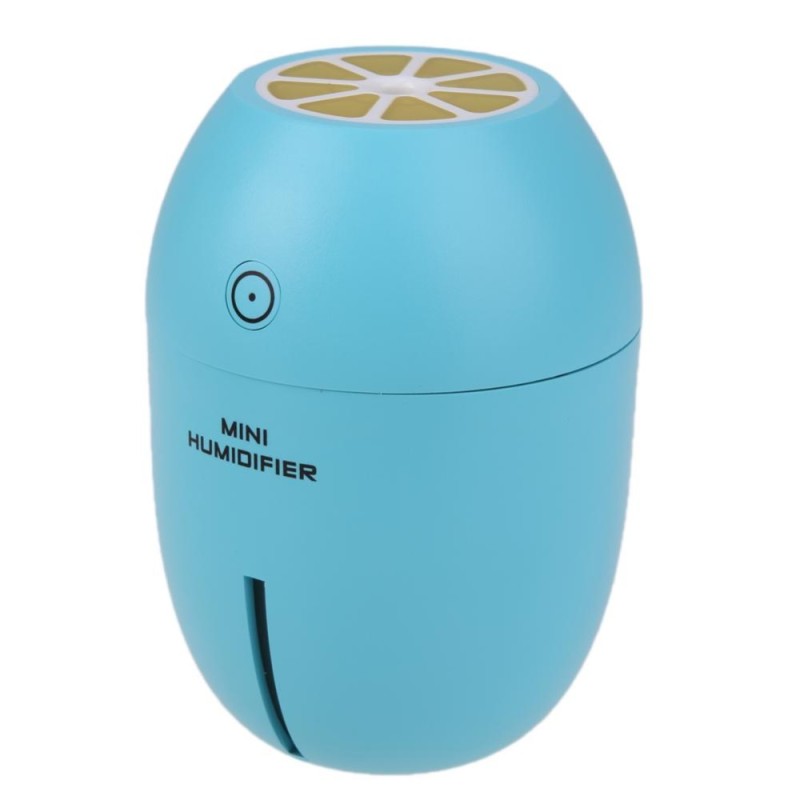 Bảng giá USB Chanh Siêu Âm Thanh Máy Phun Sương Tạo Độ Ẩm Di Động Đèn led cho Nhà Văn Phòng (Màu Xanh Dương)-quốc tế