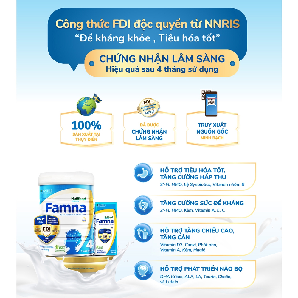 Sữa Famna step 3, 850G