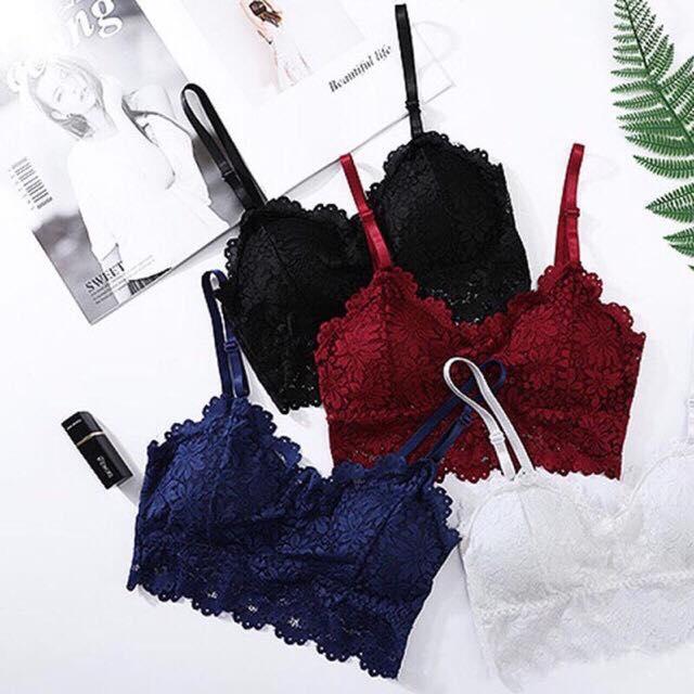 Áo Bra Ren Hoa Siêu Đẹp Free Size