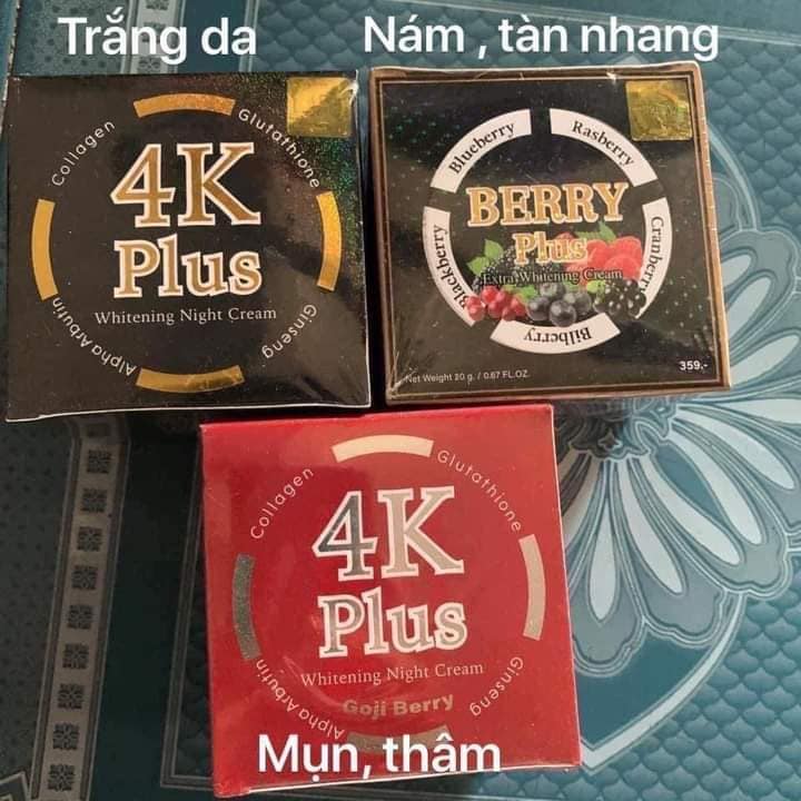 KEM 4K PLUS ĐỎ MỤN THÁI LAN