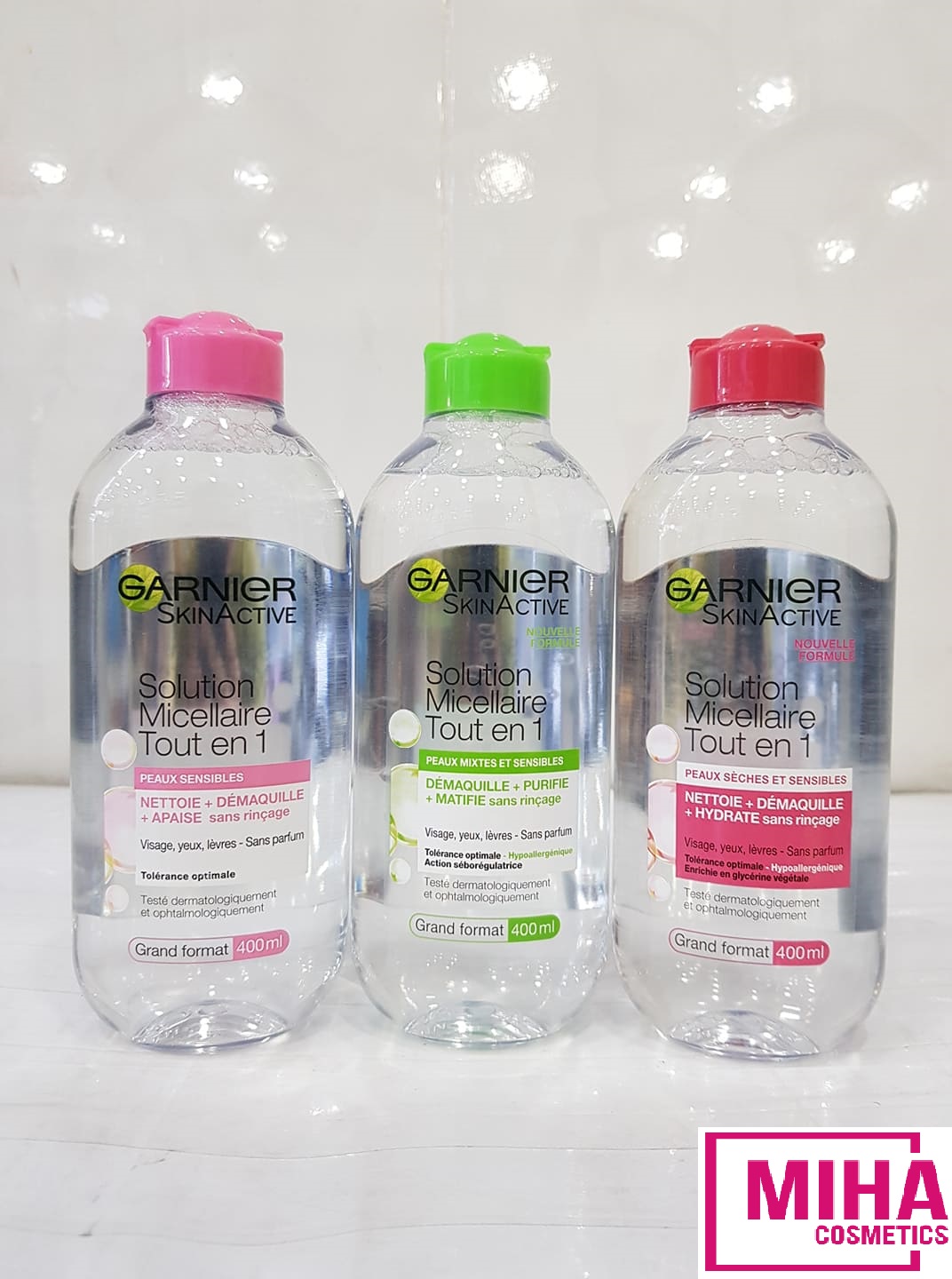 Nước Tẩy Trang Garnier SkinActive 400ml Pháp