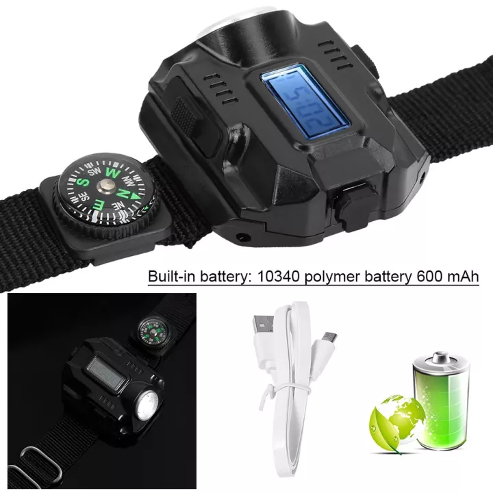 WorldMart - ĐỒNG HỒ PHƯỢT 2 IN 1 WRISTLIGHT