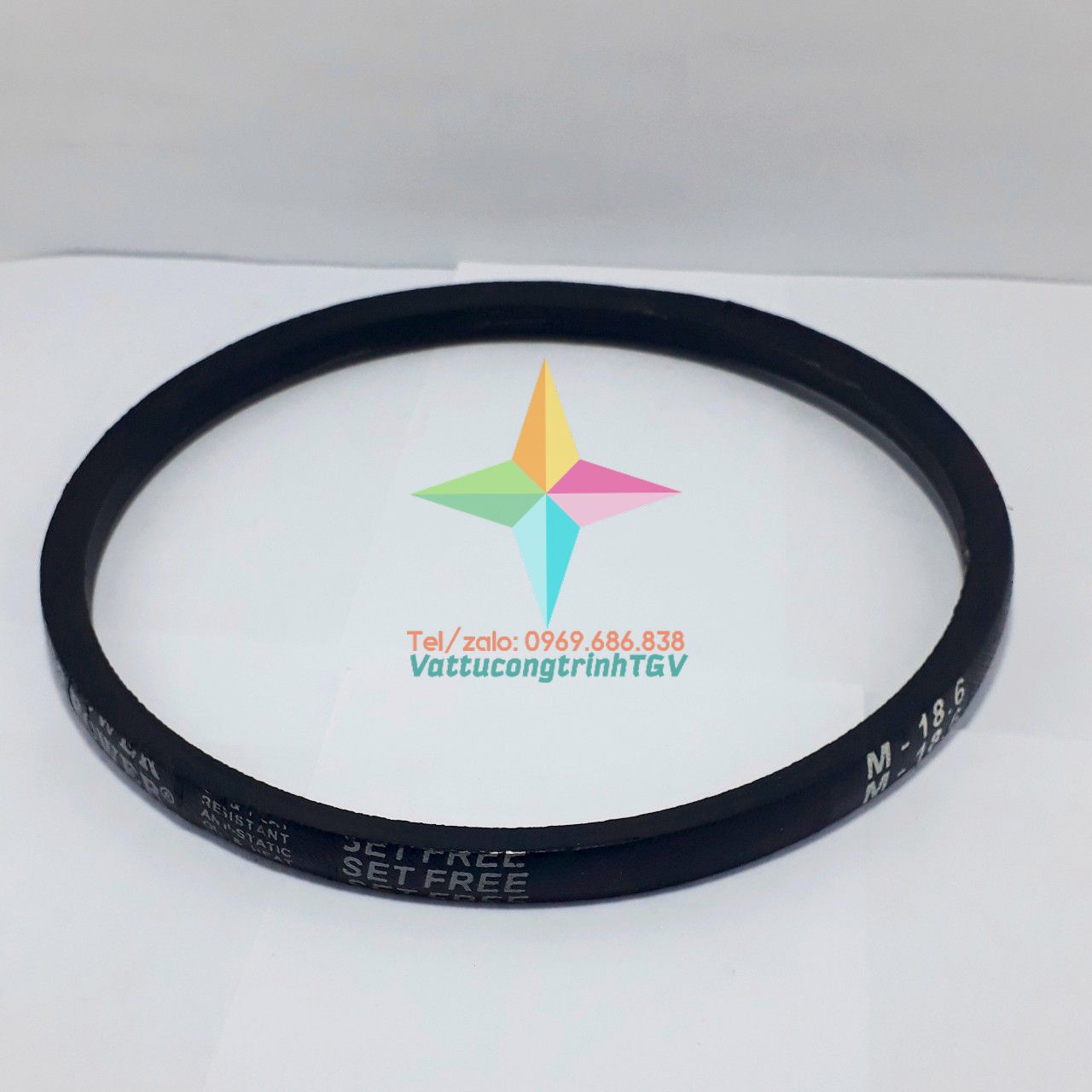 Dây curoa máy giặt cửa đứng cỡ  M18.6