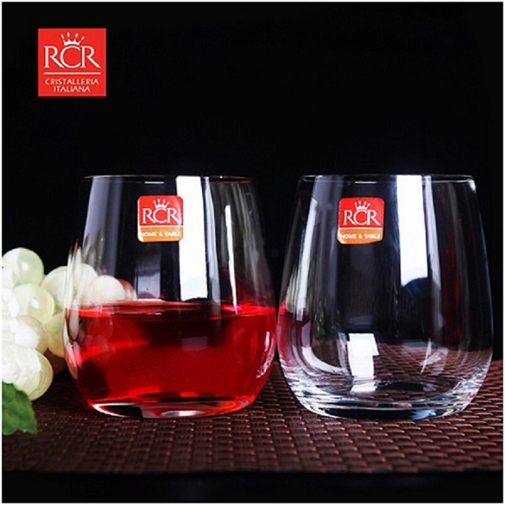 Bộ 2 ly thấp pha lê Ý RCR Invino 370ml