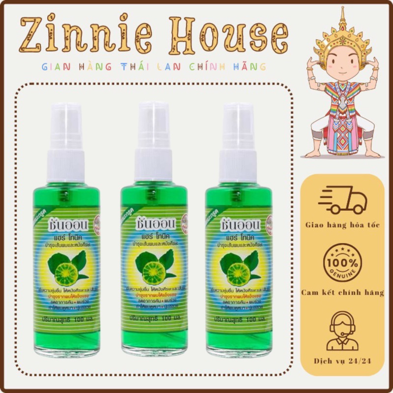 Xịt mọc tóc chanh bưởi Thái lan