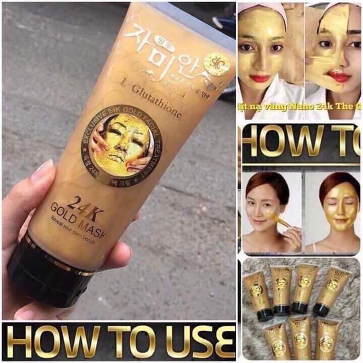 [HCM]TUÝP MẶT NẠ VÀNG 24K GOLD MASK