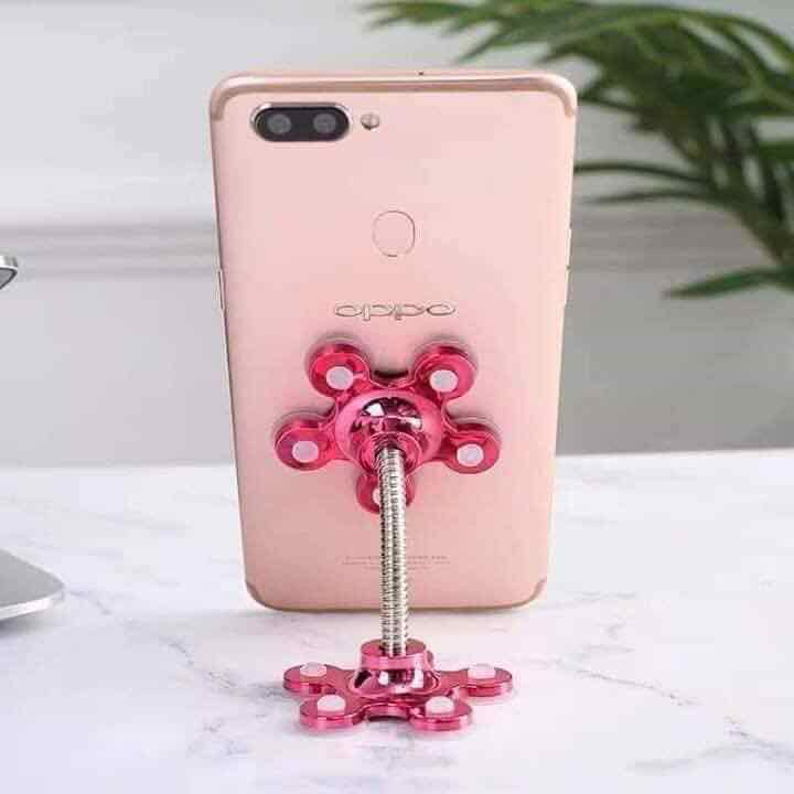 Kẹp điện thoại để bàn - đế điện thoại hút chân không - kdtck