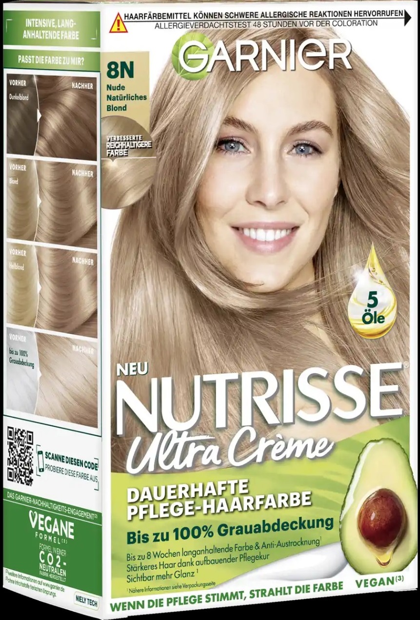 [Hàng Đức chính hãng.HN] thuốᴄ nhuộm tóc garnier nutrisse creme {hangducairberlin}