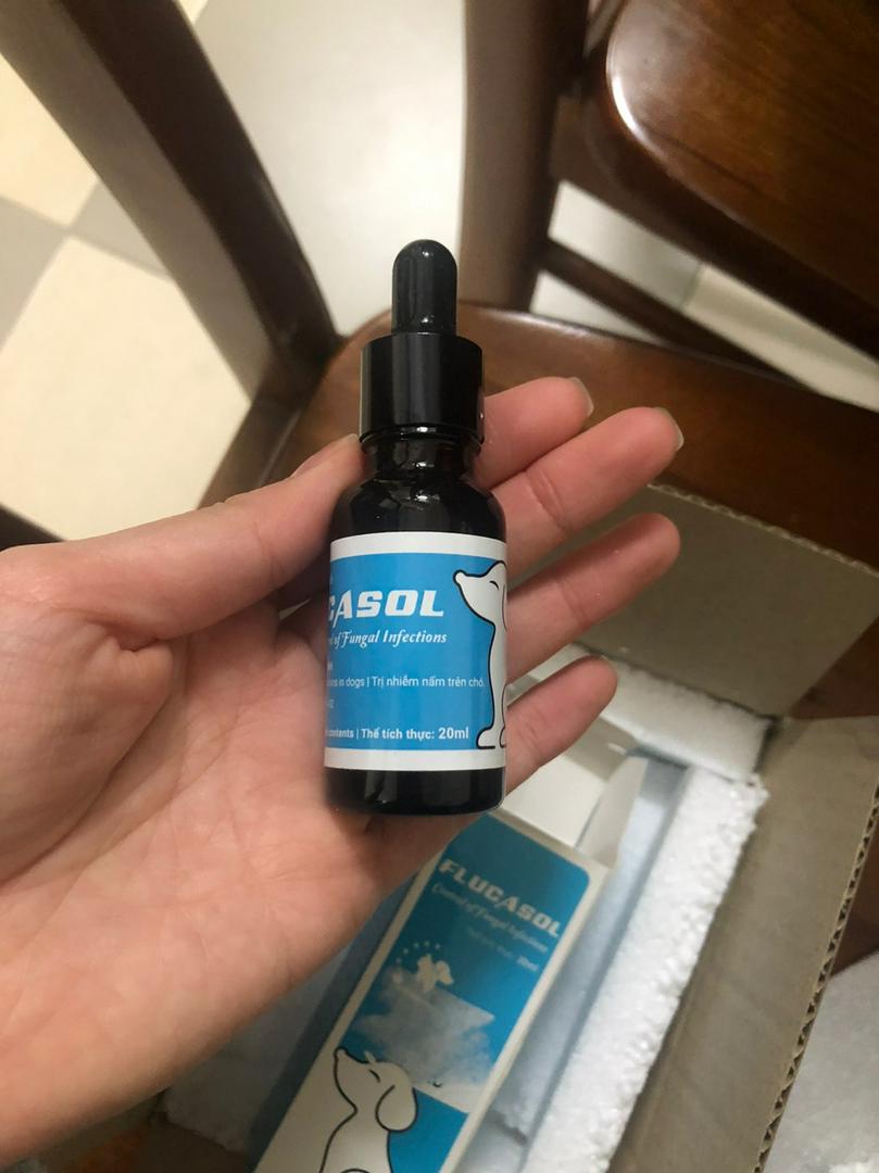 Trị Nấm Da Chó Mèo FLUCASOL 5ml (Đường Uống, Bôi) - [Nông Trại Thú Cưng]