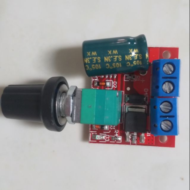 Mạch điều tốc motor mini 5a 90w 5-28v dc