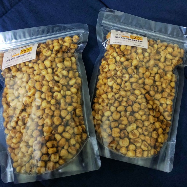 [Đặc sản ĐỒNG VĂN] 500g Ngô Chiên Tẩm Mật Ong - Bao ngon từng hạt