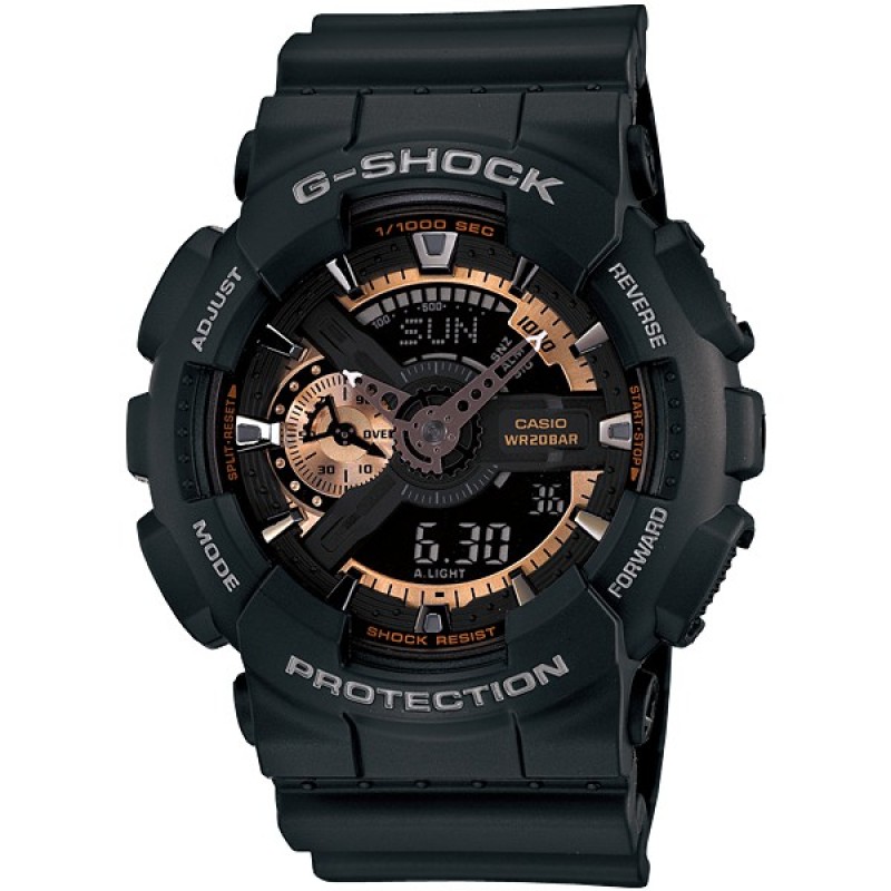 Đồng hồ Casio G-Shock GA-110RG-1A  - Đồng hồ thể thao G Shock Nam Phiên Bản Giới Hạn - Đồng hồ casio chống nước chống xước , đa chức năng