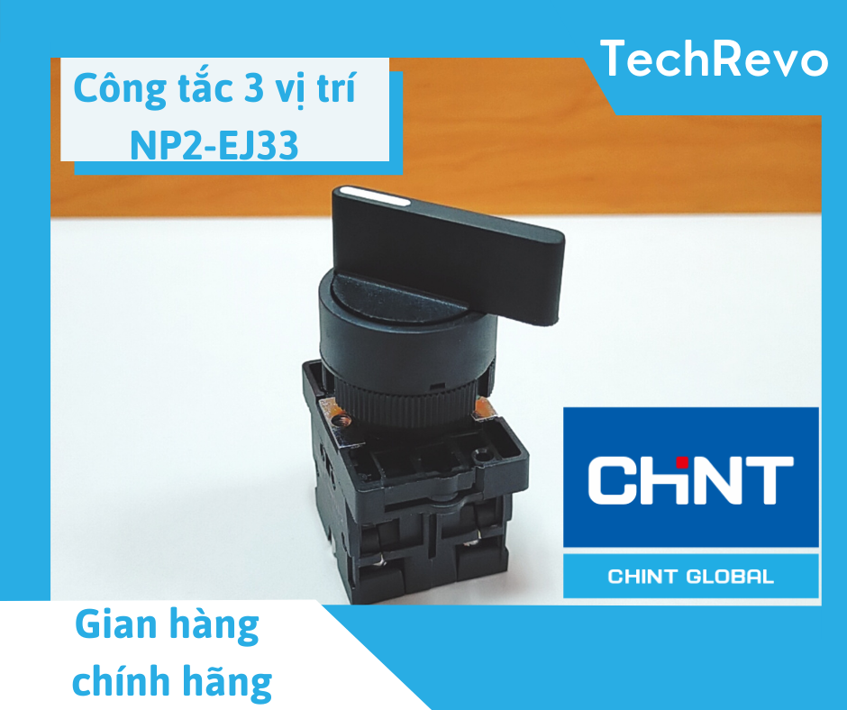 Công tắc xoay 2/3 vị trí NP2 CHINT