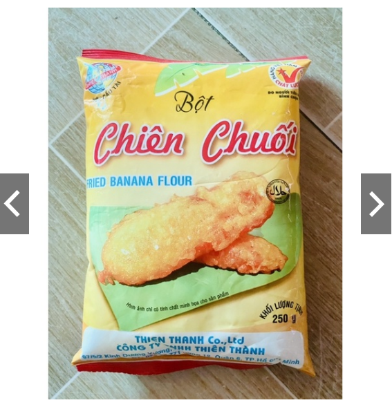 Bột chiên chuối 250gr Thiên Thành