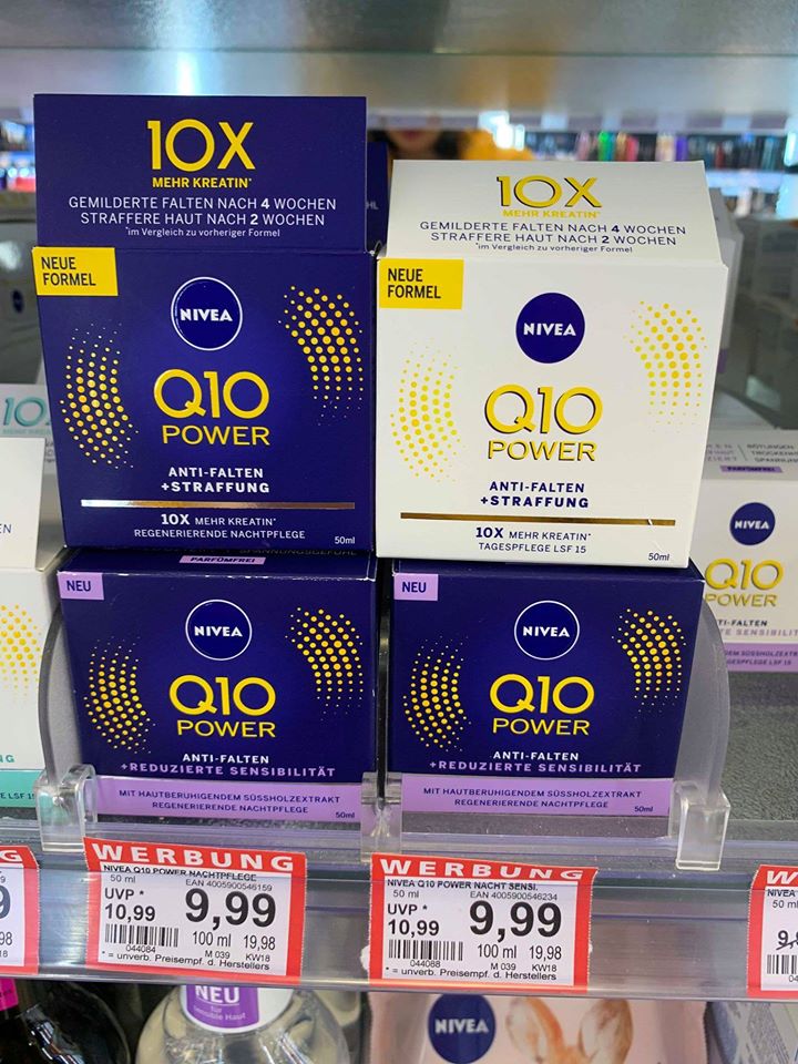 [HCM]Bộ Kem duong da NIVEA Q10 - Hàng chuẩn Đức