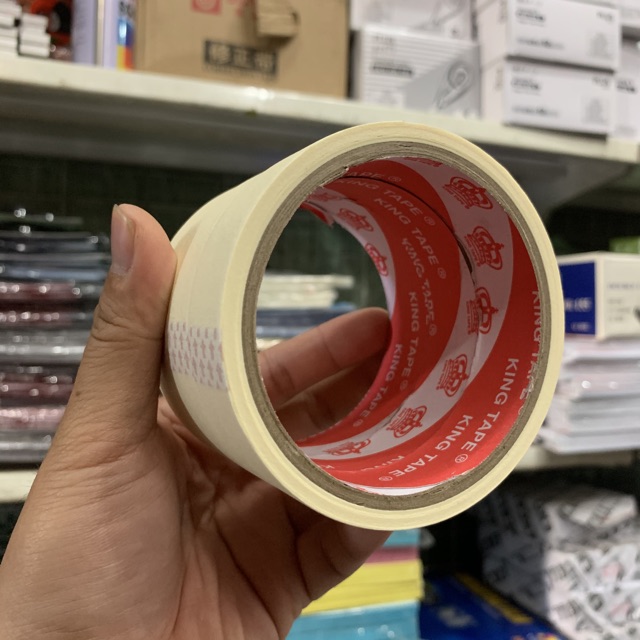 Băng keo giấy 2.4cm King Tape