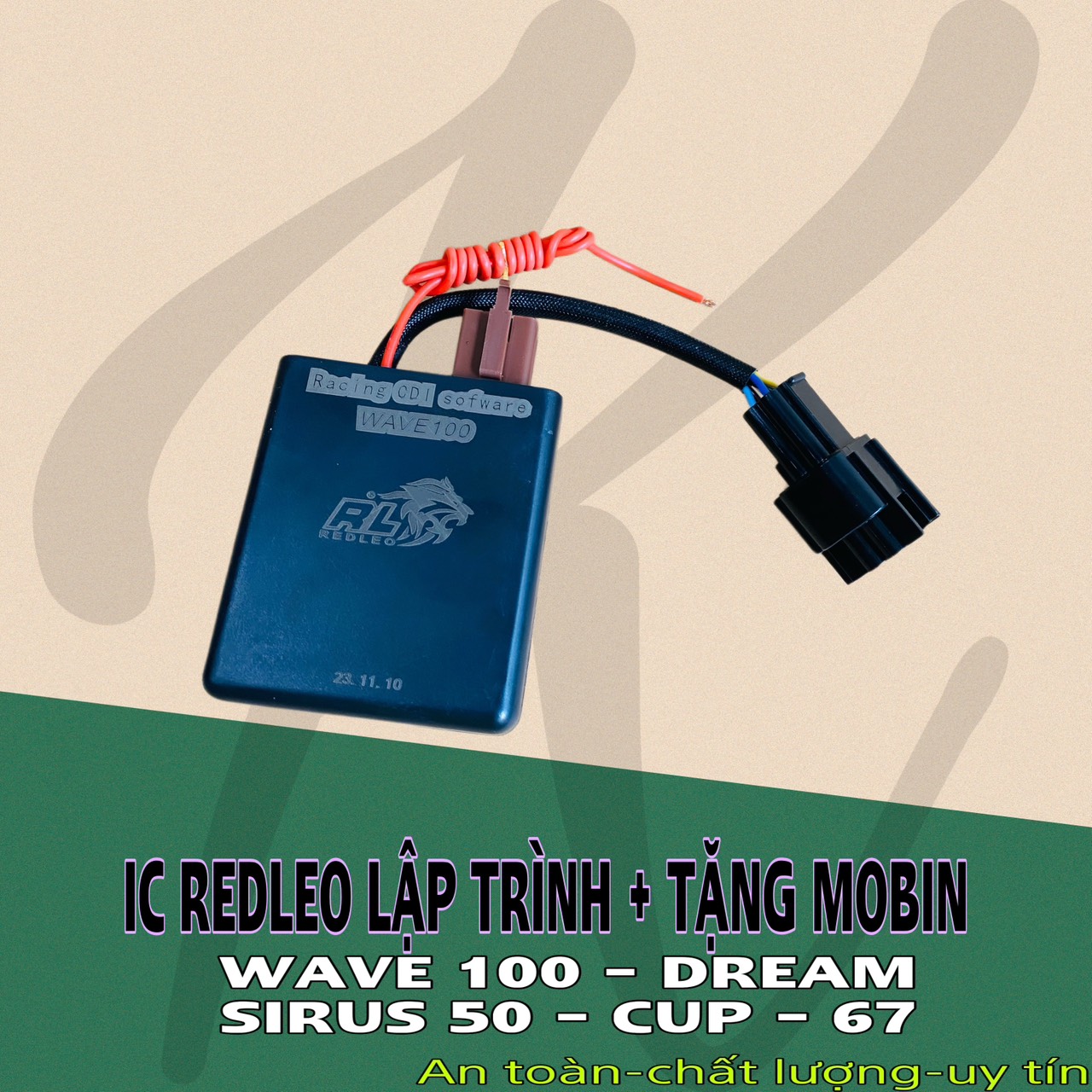 IC wave dream redleo programmer exploding backfire accessory Mobin