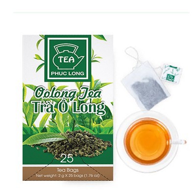 Trà Olong túi lọc Phúc Long 25x2g