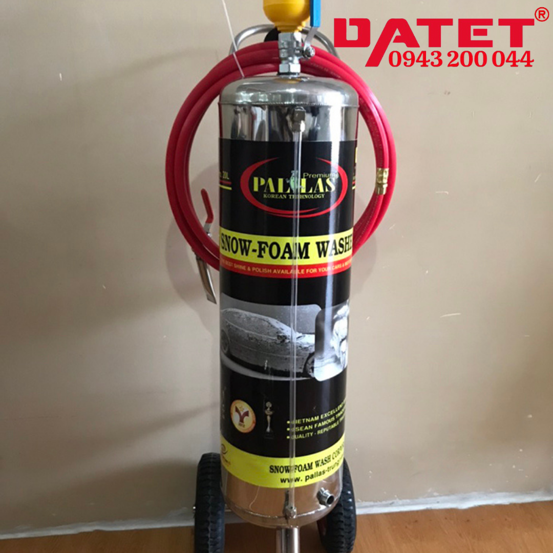 Máy rửa xe bọt tuyết PALLAS 20L (Hàng chất lượng cao)
