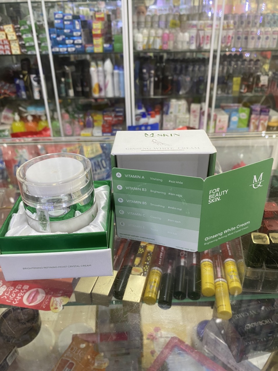 [HCM]kem face mq skin trắng da chống nắng
