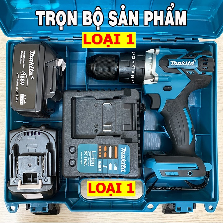 MÁY KHOAN TỪ MAKITA 188V 1 PIN ( KHÔNG HỘP )