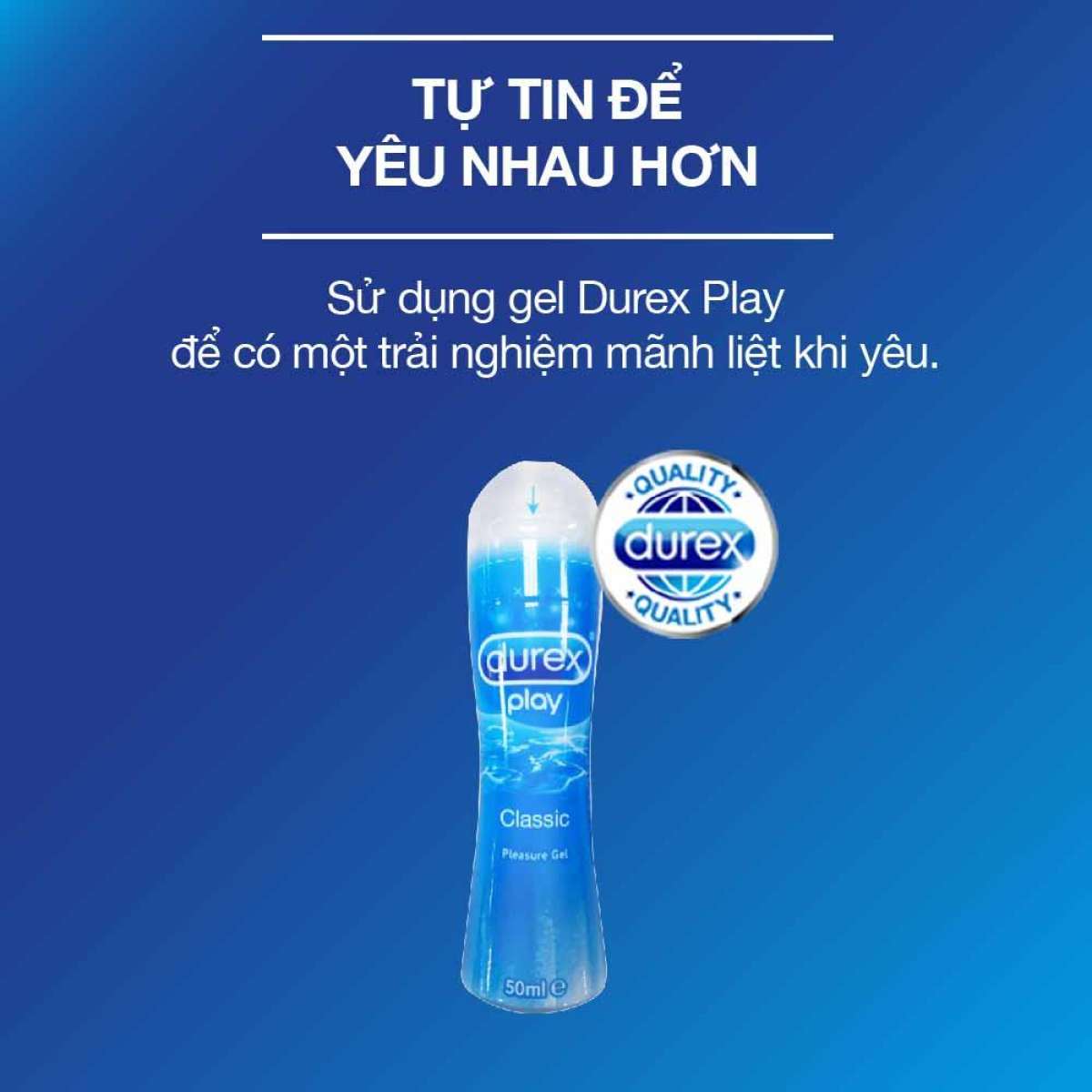 Gel bôi trơn Durex Play Classic 50ml