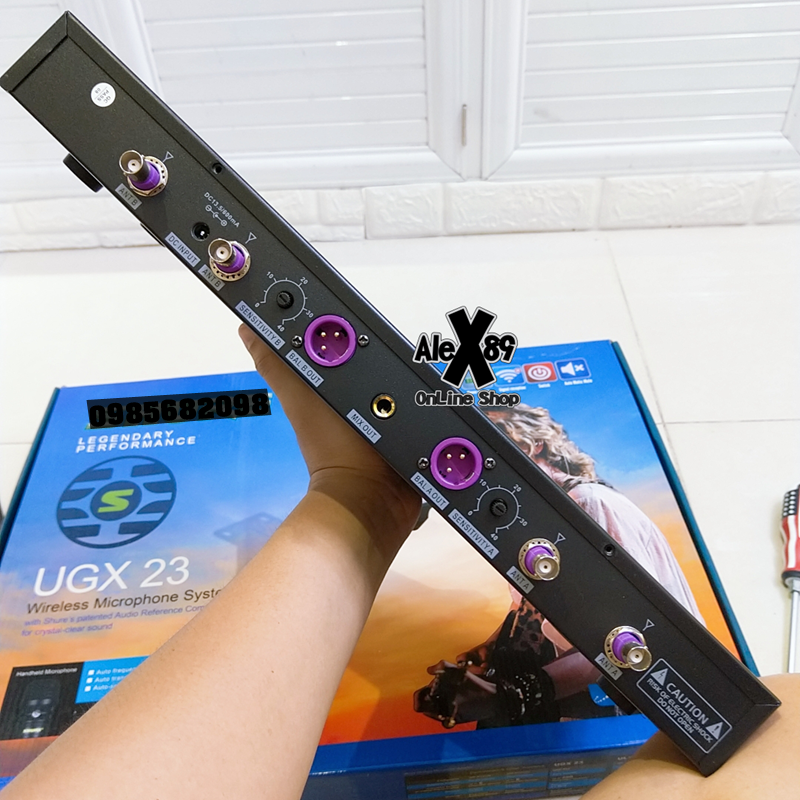 MICRO không dây SHURE ugx23 -chuyên nghiệp