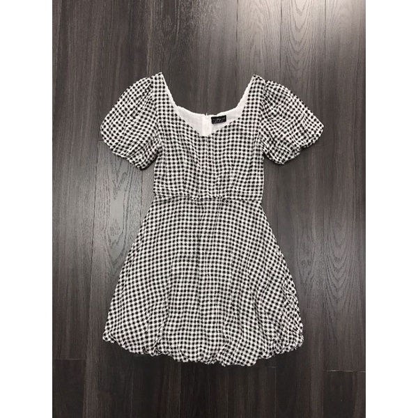 Đầm Topshop kẻ caro