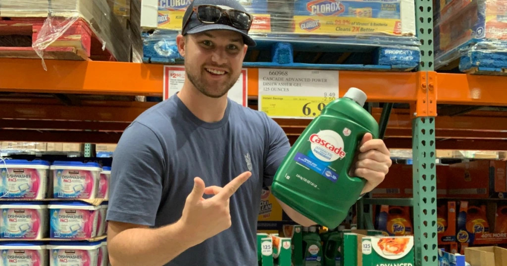 Viên Rửa Chén Nước rửa chén Cascade Complete Patinum Dishwasher Detergent HÀNG MỸ (CHUẨN COSTCO USA)