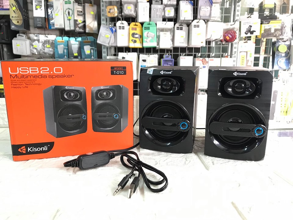 LOA MÁY TÍNH 2.0 KISONLI T-010