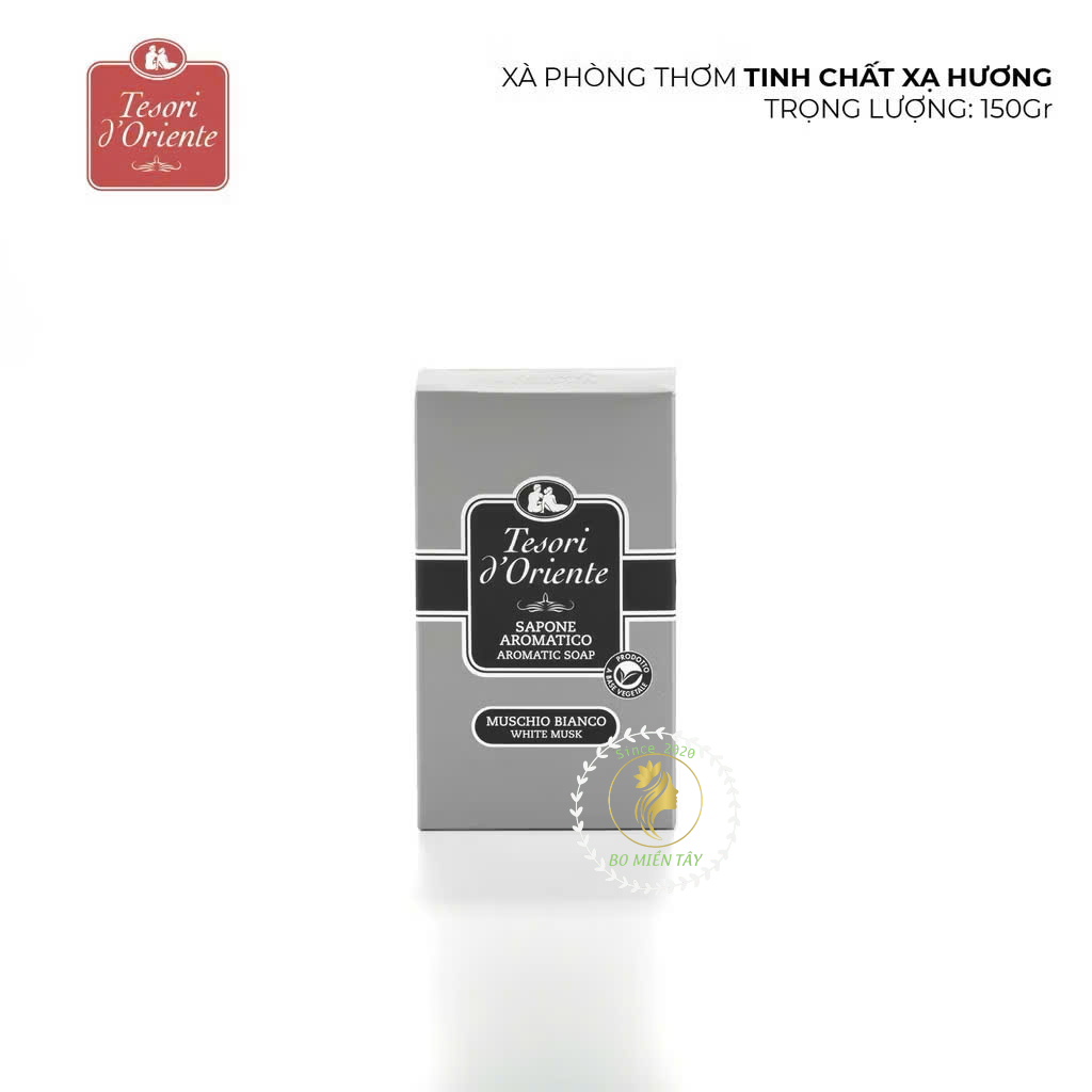 Xà Phòng Nước Hoa Tesori d'Oriente 125g – Hương Thơm Ý Sang Trọng, Dưỡng Da Mịn Màng
