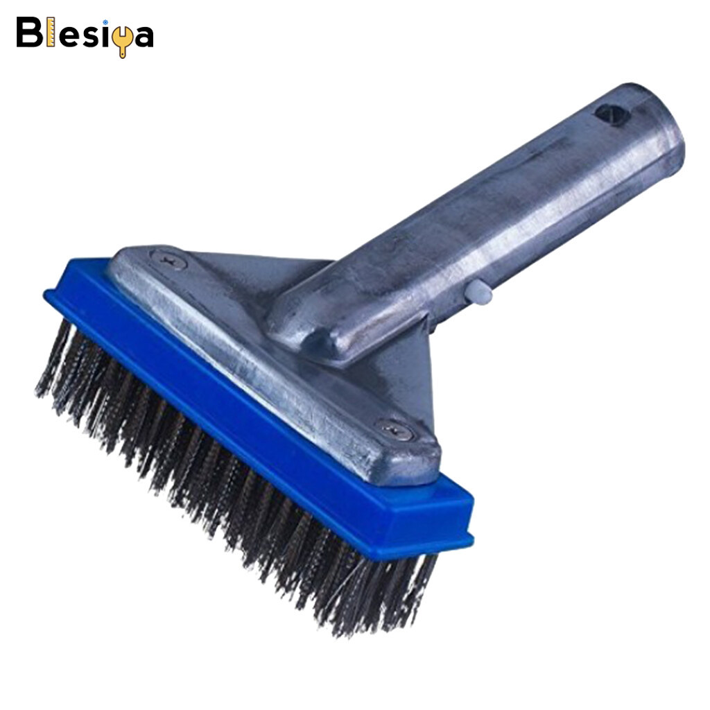 Blesiya Heavy Duty 5'' Pool Cleaning Brush Broom Head for Swimming Pool Spa