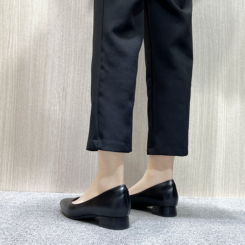 [HCM]Giay Búp Bê 3 cm Mũi Nhọn Da mờ