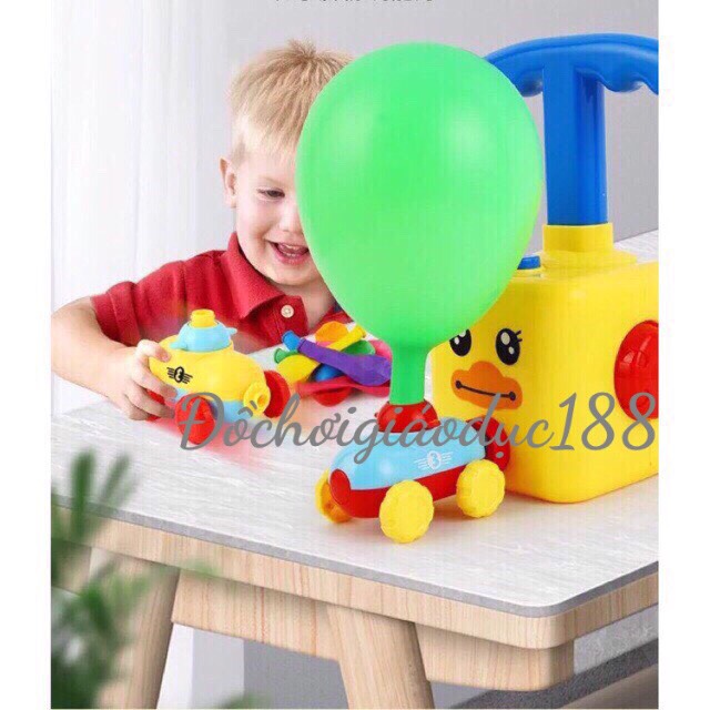 Đồ chơi đua xe bơm bóng bóng