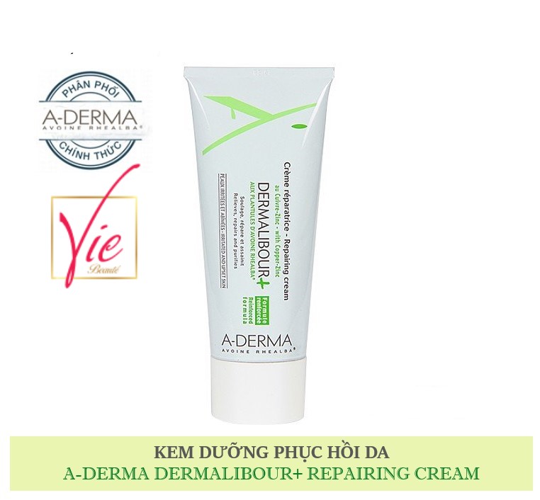Kem Dưỡng Ẩm Aderma Dermalibour+ Repairing Cream