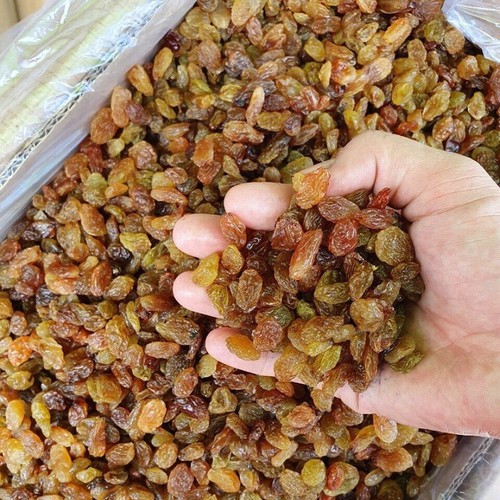 1kg nho khô - nho vàng Ấn Độ - mứt tết - đồ ăn vặt