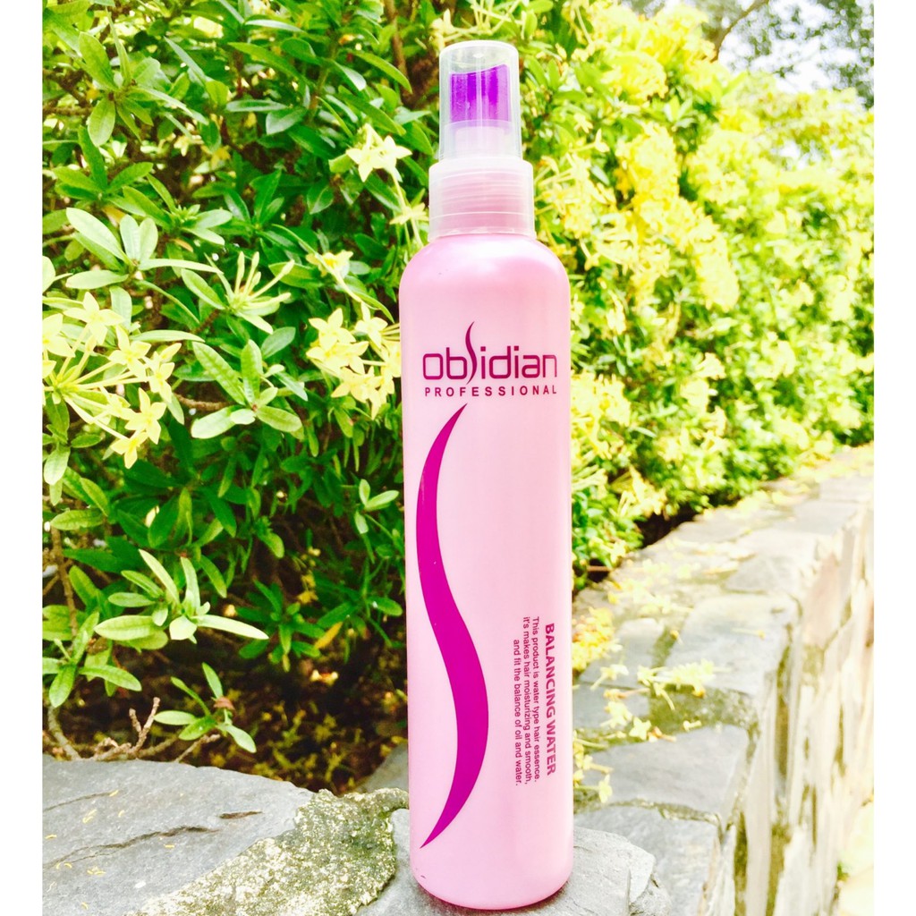 Xịt dưỡng tóc siêu mềm mượt Obsidian Professional Balancing Water 250ml